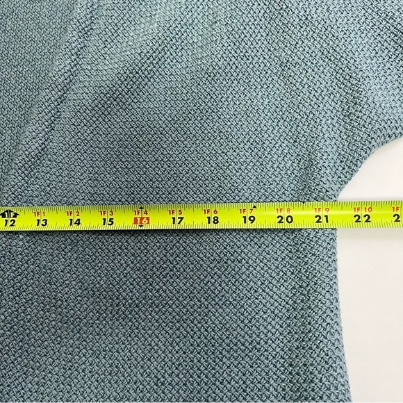 J. Jill Women’s Cardigan Sweater Sz XL Color Green Short Sleeves Loose Fit - Picture 10 of 12